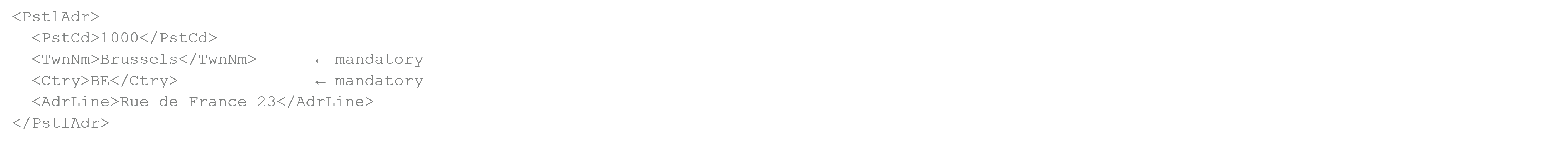 XML Example – Semi-Structured